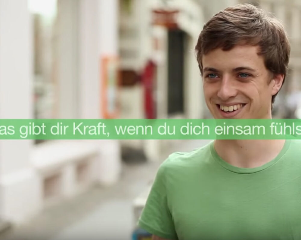 Und Du so? Was gibt dir Kraft, wenn du dich einsam fühlst?