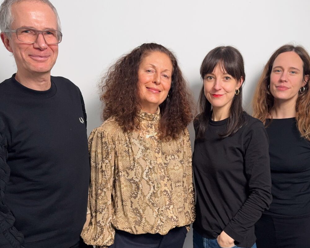 Das Team von Freunde fürs Leben mit links Sven Haeusler, rechts daneben Diana Doko, Jasmin Hollatz und Vera Colditz